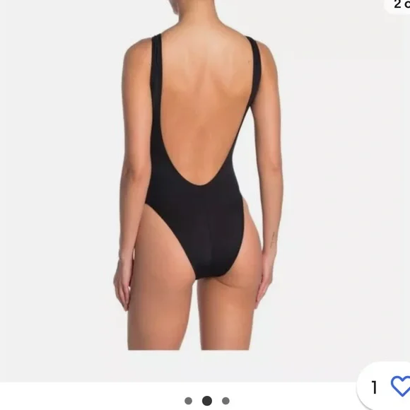 The Bikini Lab black one piece swimsuit - Picture 2 of 5